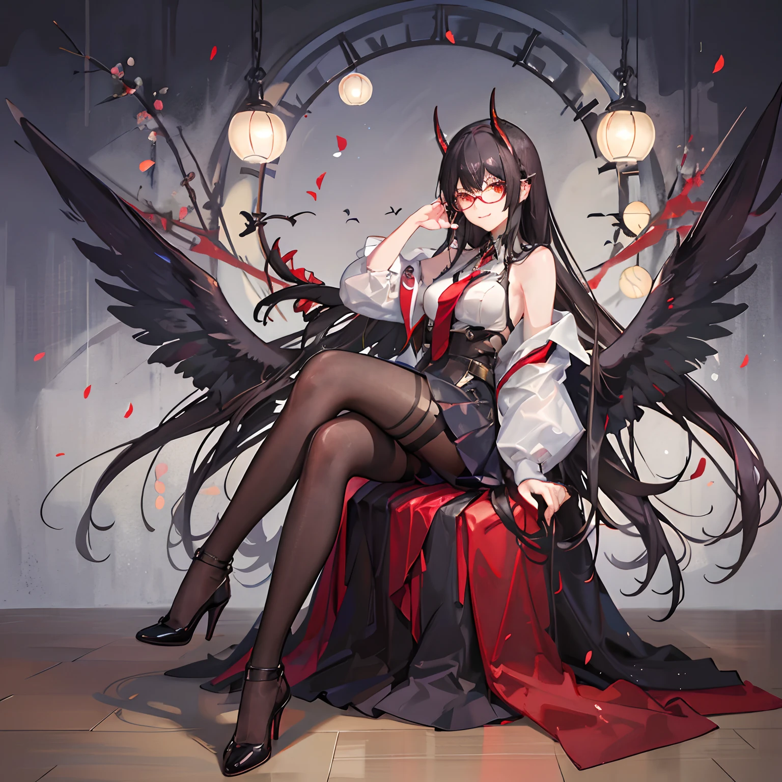 (Dark Skin), (Devil horns), Large Breasts, The temptation of immortality occupied my mind. Rebuke. Weakness in the knees., 力の混乱を召喚する私は来る嵐孤独に黒い雲を煽る私は私の名前を持つリサイクラーBorn in flames, I am blessed, my family crest is the demon of death, sky, I woke up. Darkness and the Phoenix Ashes of God. The pain that followed. Fate chases after time. The nightmare of succession., Surrounded by fate, I can't escape. I keep walking the route between the lights. Bad, I walk the empty halls.,I don't exceed 5R. The truth of the embers' eyes. We always fight in fire and ice. Two souls were once lost., now、They remember、I am the coming storm、Causing black clouds and loneliness、I am a recycler with my own name、Born in flames, I am blessed, my family crest is the demon of death, sky, I woke up Darkness and the ashes of the divine Phoenix The pain that followed Fate chases time Vanishing into the night The shadow of loss left behind An obsession is pulling me back Refuse, I take what is mine, lurking in the shadows beneath the night, A bloody spinning constellation, Standing at my feet々Dancing in the tombs of the dead, the recurring dream of the black throne, the dark ruins, Summoned from the ashes, the puppeteer has gathered all the masses. Cable, Twisted thoughts when the blade hits you: You want that power.? next、Try to embrace it. Out of the wood. Fire. Smash. Longing for lineage. Dark thoughts embrace. Crimson delight. Let the dim heart harden or destroy.? Bury the light deep within your heart., We didn't go home, we burn chaos in the wind, adrift alone at sea