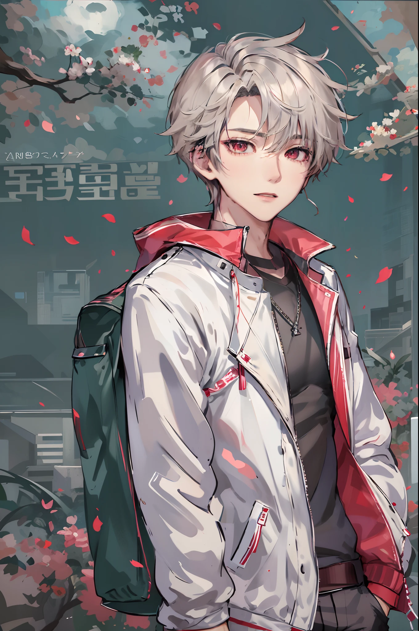 Absurdres masterpiece HDR high quality picture of a character from a famous Korean webtoon, 1 boy , character is with detailed face, casual colour of hair based on the anime, happy face, tech guy wearing accessories, ((casual hair style:1 )) , anime eyes, light skin ,
Wearing casual outfit from anime, detailed outfit, nice background, masterpiece scenery