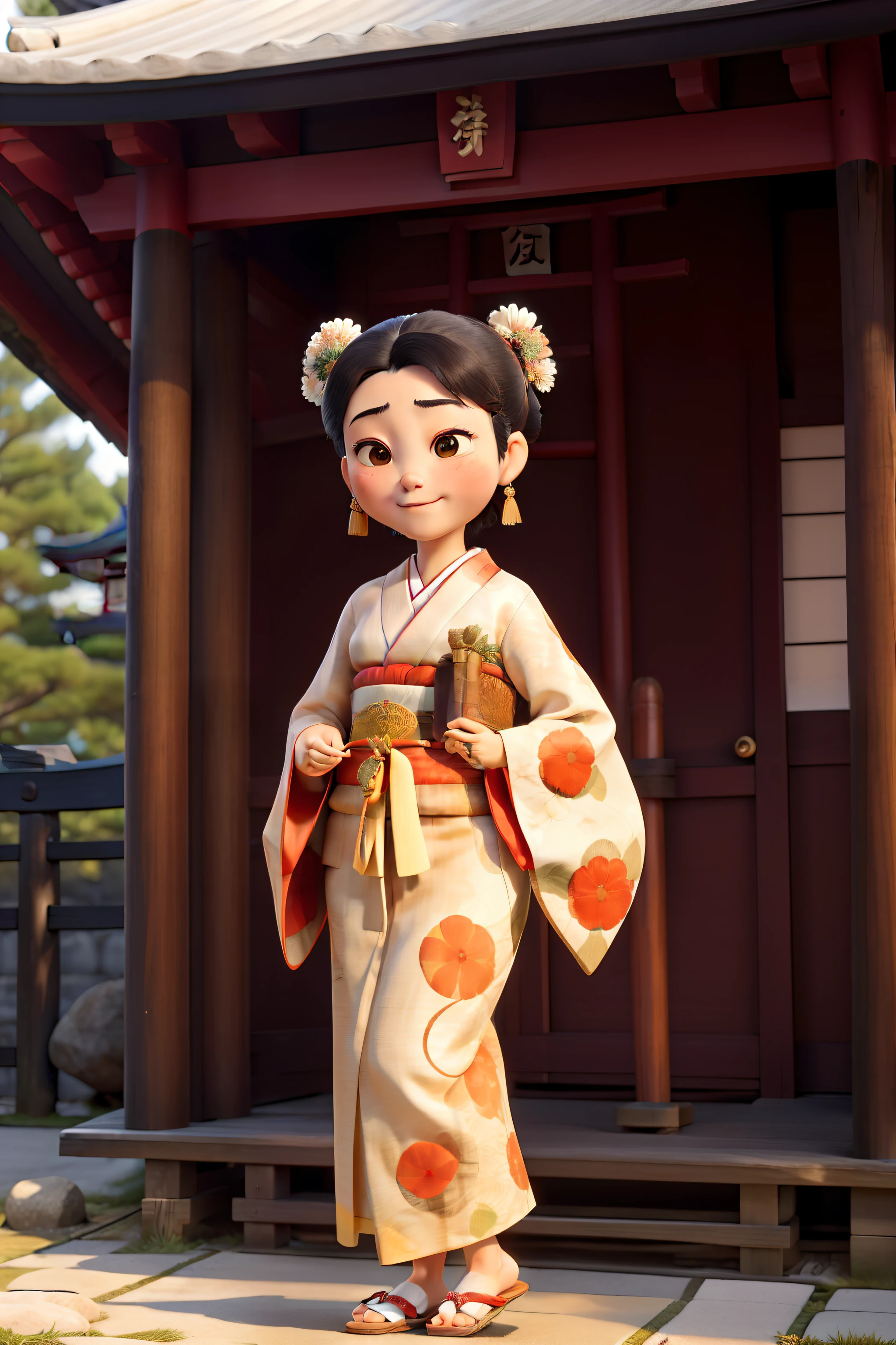 masterpiece, best quality,Kimono, woman, Shinto shrine, traditional, Japan, Japanese culture, religion, spirituality, ceremonial, traditional clothing, traditional ceremony, temple, shrine visit, cultural heritage, sacred, traditional architecture, torii gate, spiritual practice, cultural tradition, Japanese customs, traditional rituals, traditional dress, peaceful, tranquility, serenity, beauty, cultural diversity, cultural experience, historical, traditional values, traditional craftsmanship, cultural identity, traditional beauty, traditional art, cultural preservation, cultural significance, sacred space, traditional rituals, reverence.