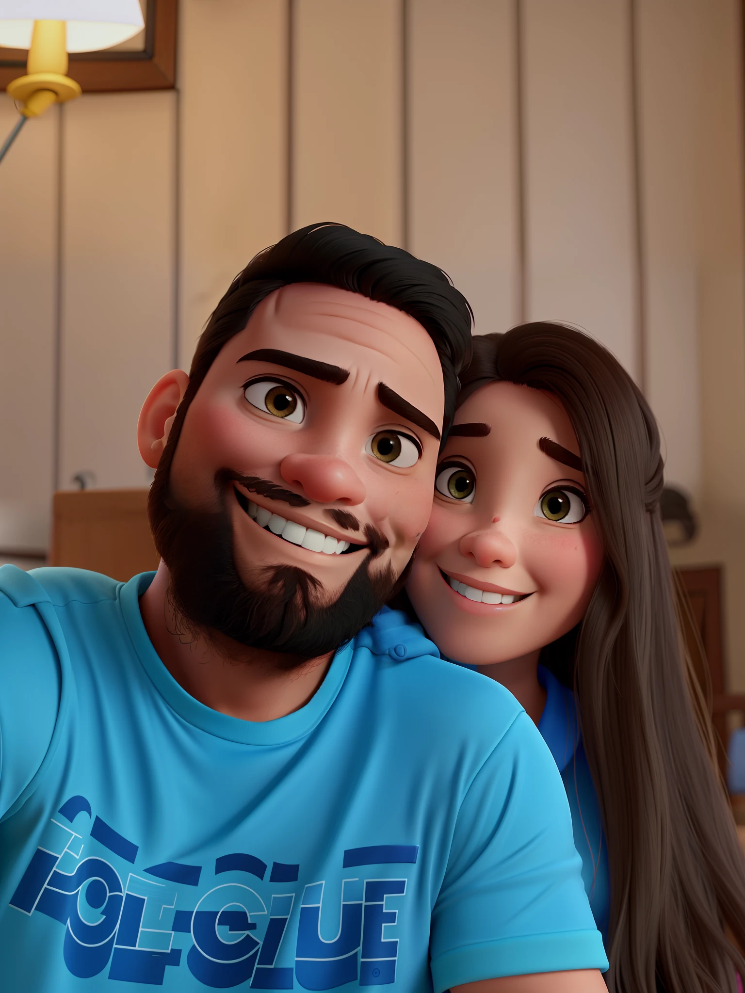 um casal disney pixar, alta qualidade, melhor qualidade