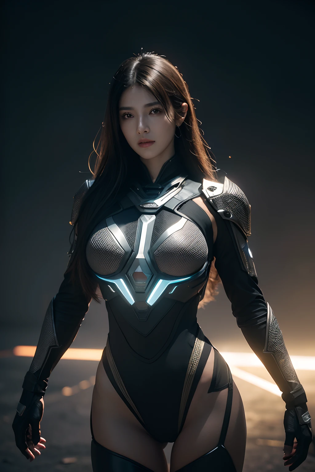 ((Best quality)), ((masterpiece)), (detailed:1.4), 3D, an image of a beautiful cyberpunk female with thick voluminous hair,light particles, pure energy chaos antitech,HDR (High Dynamic Range),Ray Tracing,NVIDIA RTX,Super-Resolution,Unreal 5,Subsurface scattering,PBR Texturing,Post-processing,Anisotropic Filtering,Depth-of-field,Maximum clarity and sharpness,Multi-layered textures,Albedo and Specular maps,Surface shading,Accurate simulation of light-material interaction,Perfect proportions,Octane Render,Two-tone lighting,Wide aperture,Low ISO,White balance,Rule of thirds,8K RAW