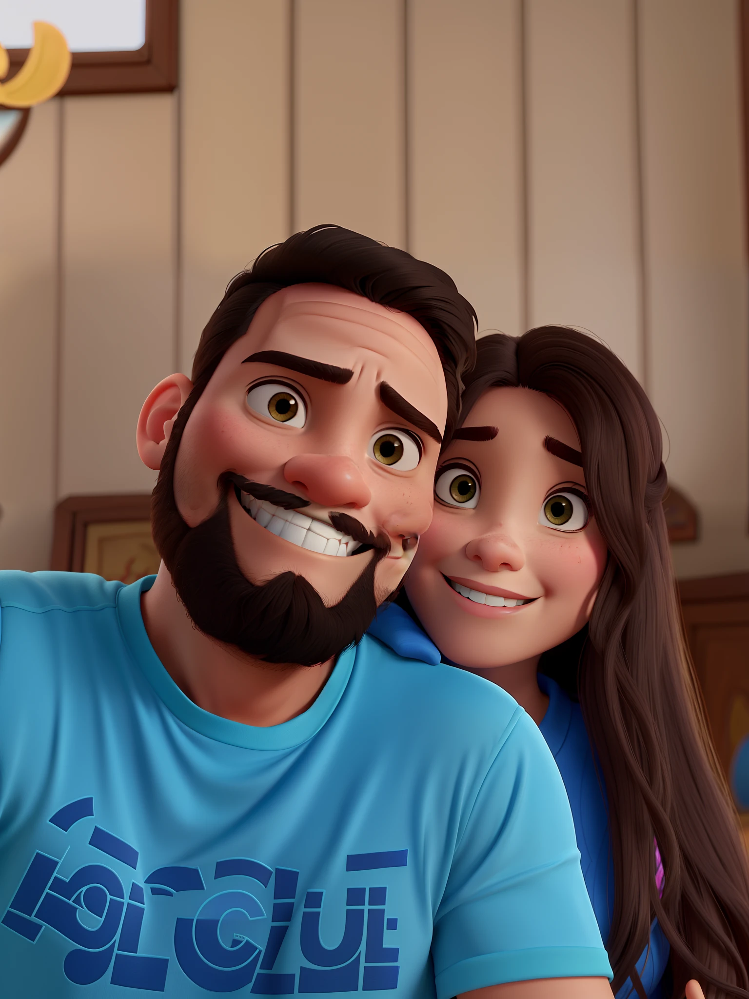 um casal disney pixar, alta qualidade, melhor qualidade