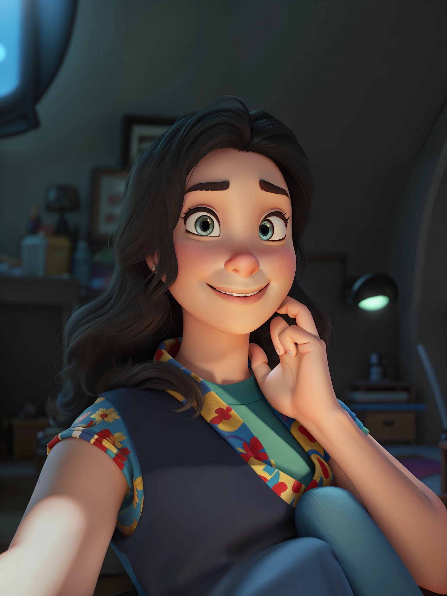 Pixar style