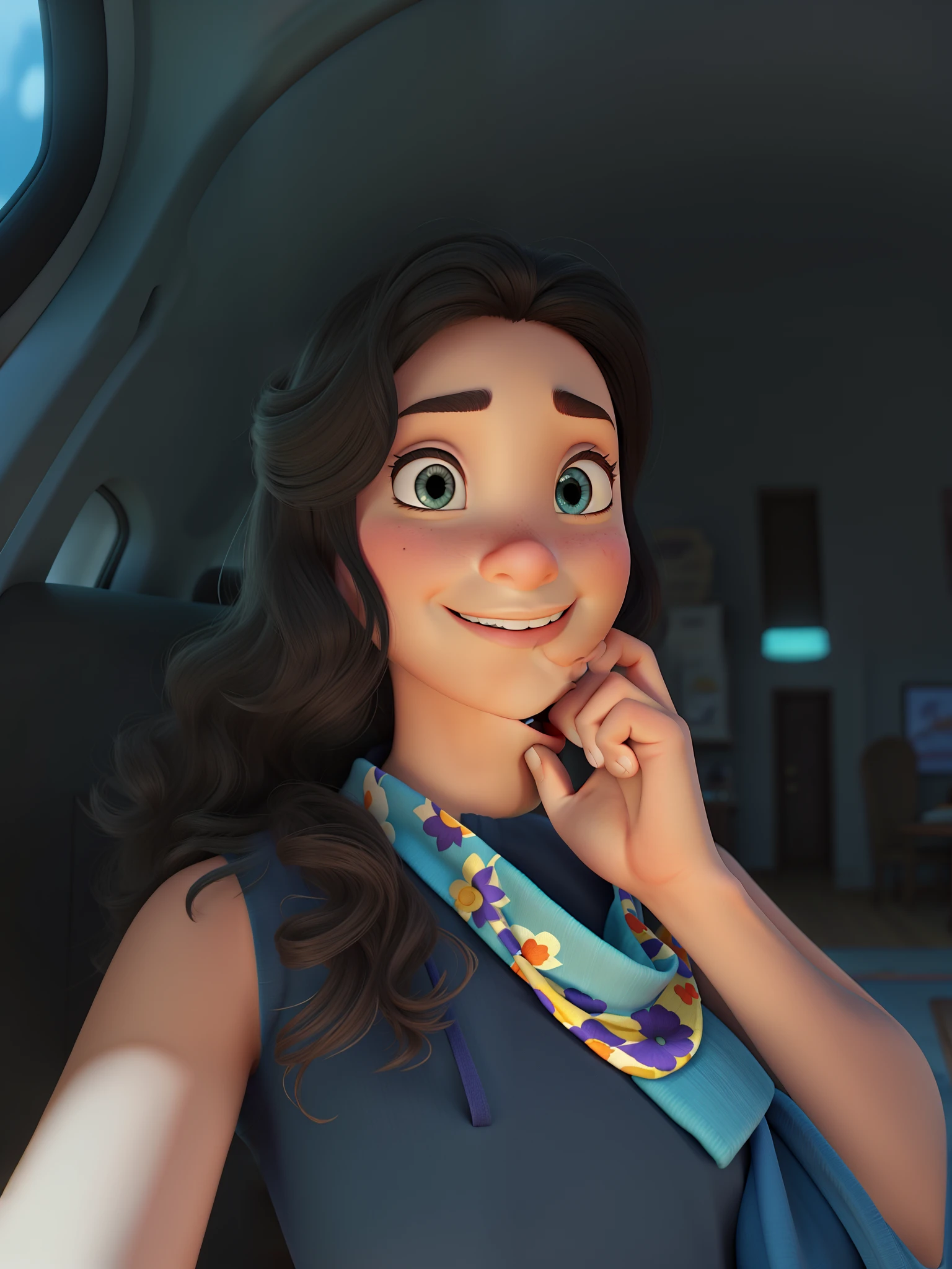 Pixar style