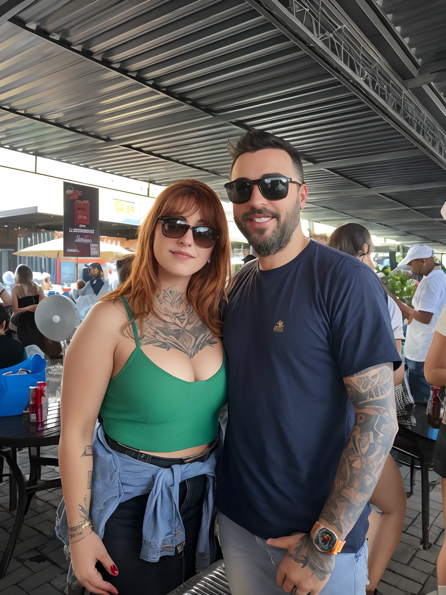 There's a man and a woman together in a restaurant, Directed by: Nandor Soldier, Millaise e Greg Rutkowski, Charli Bowater e Artgeem, Marischa Becker, Directed by: Emerson Silva, Directed by: Matt Cavotta, Directed by: Samuel Silva, Directed by: Felipe Seade, Directed by: Géza Dósa, Directed by: Rafail Levitsky
