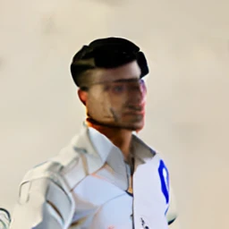 A 3D image of a handsome boy with high resolution without background