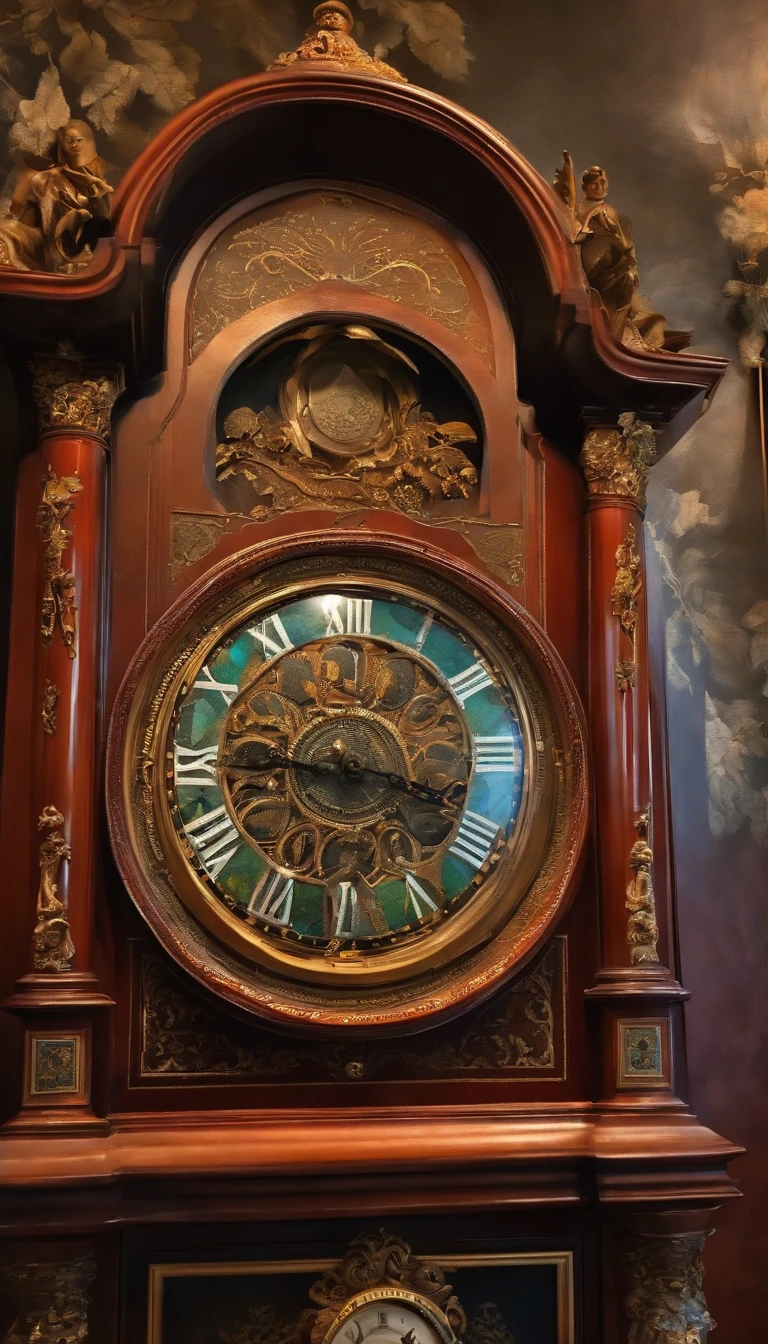 clock in side