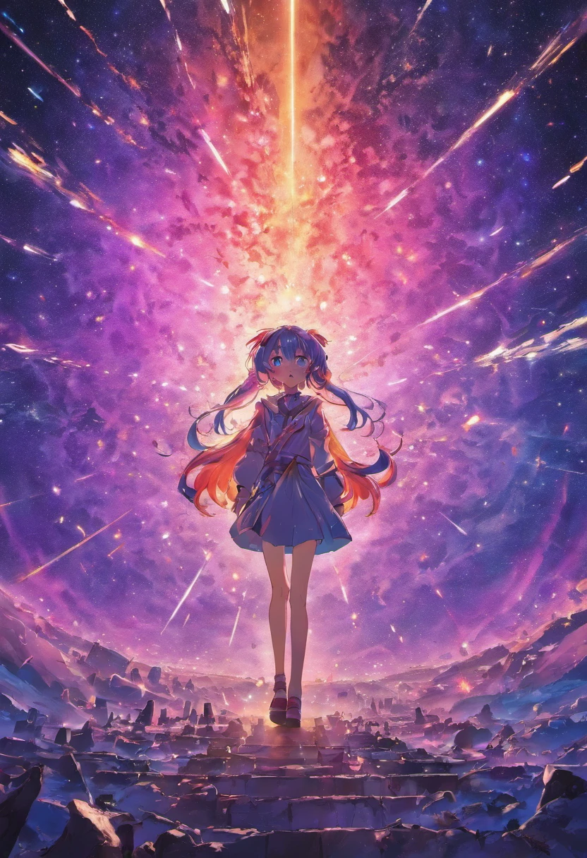 The universe is destroyed