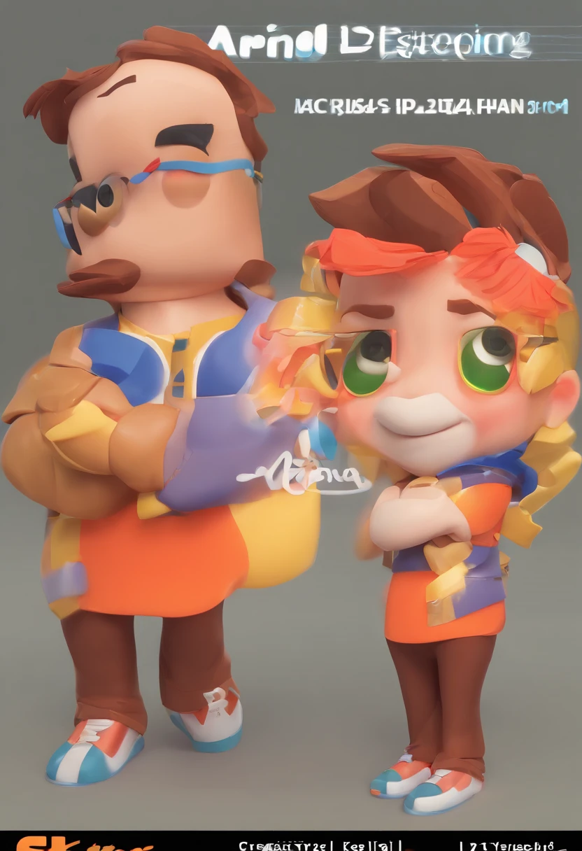 personagem dos desenhos animados de um homem com camisa azul, animation character, Caractere estilizado, animation style rendering, 3D estilizado, Arnold Maya render, 3 d render stylized, toon render keyshot, Personagem 3D, Personagem 3D, 3d rendering stylized, 3 d character render, personagem de desenho animado, Personagem de close up, Pose de personagem, (Estilo Pixar) (master part:1.2) (Bokeh) (best quality) (pele detalhada) (textura detalhada) (8k) (argila) (Cinematic lighting) (foco nítido