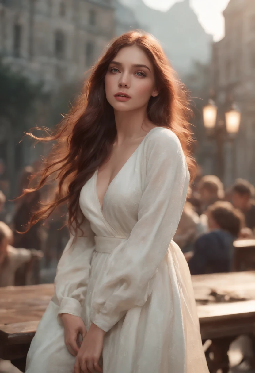 (professional 3d render:1.3) (Realistic:1.3) most beautiful art, ((Epic long messy hair in dynamic pose, Fantastic location, Majestic cluttered environment)), full body 8k unity render, action shot, dark lighting, heavy shading, Detailed, (vibrant, photograph realistic, Realistic, Dramatic, Dark, Sharp focus, 8K), (Old suit damaged by weathering:1.4), (Intricate:1.4), decadent, (Highly detailed:1.4), Digital painting, rendering by octane, art stations, concept-art, smooth, Sharp focus, illustration, Art germ, (loish:0.23), wlop ilya kuvshinov, and greg rutkowski and alphonse mucha, (Global illumination, Studio light, volumetric light), realism