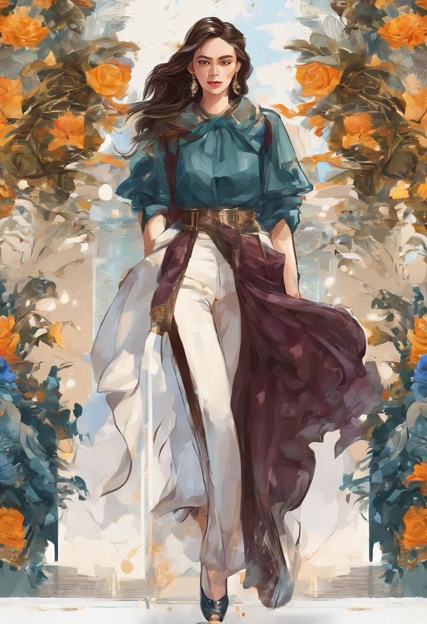 High-definition public welfare illustrations show the positive energy of positive young people fighting for a new era. The colors are bright, Creativity is perfect, and the imagination is limitless, Making people optimistic and full of hope.