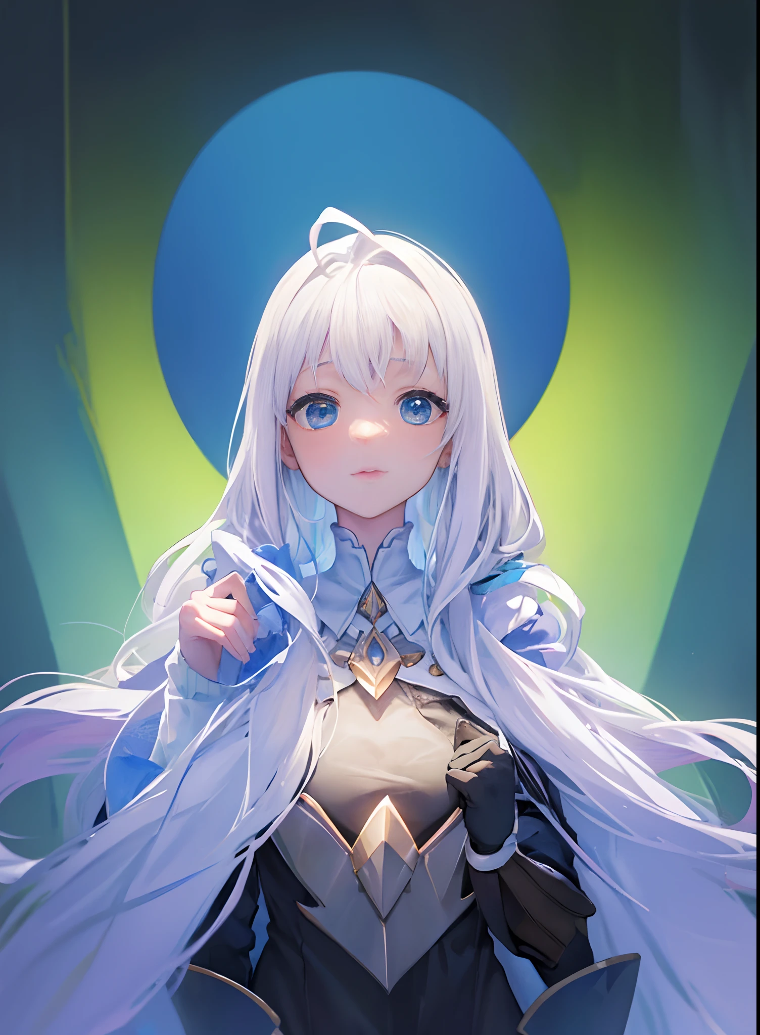 ((Masterpiece, Highest quality)), Detailed face, CharacterDesignSheet, full bodyesbian, Full of details,, Highly detailed, Depth, Many parts,Beautiful paladin girl,Holding a shield,Extremely beautiful,High Balance, Natural light, Lace,lacepantyhose,Starry sky blonde,hentail realism, shadowing,character sheets, reference sheet, Standing painting, 8K, Super detail, 1080p, Women's HD,Slim,femele, 16k, A high resolution, Best quality, High quality, Anatomically correct, Masterpiece, ccurate, hyper HD,As graceful as a swan,unreal-engine, Ghibli-like colors, anime, Standing painting, angle of view,Yarn skirt,ssee-through,pigtails,Black and white staggered chest,Cardigan,Heterochromic eyes