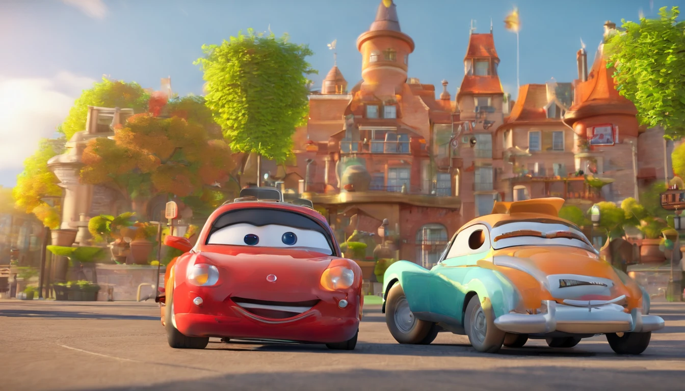 pixar style