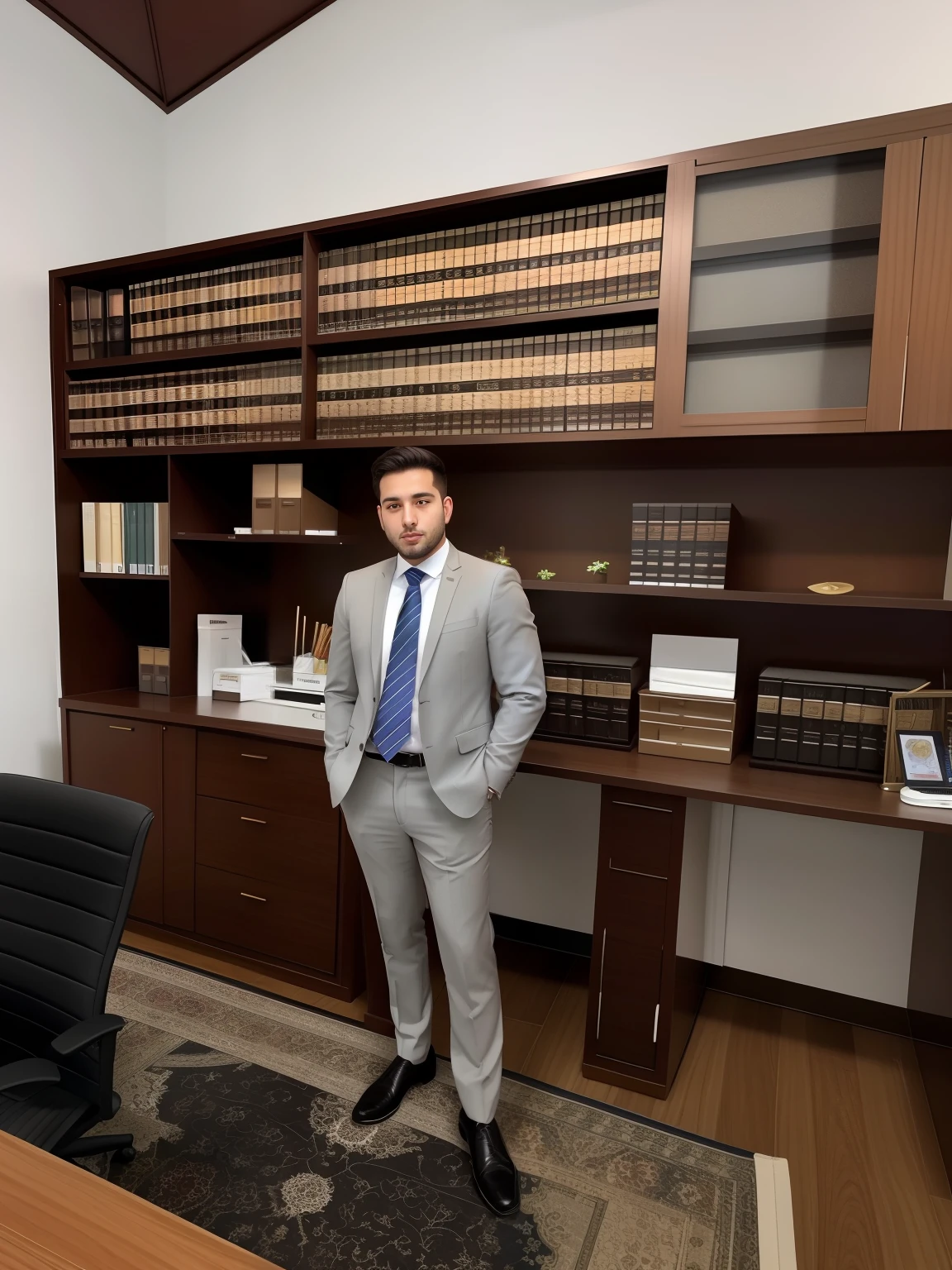 There's a man in a suit in an office, Advogado curdo, advogado, advogado de defesa, eliran kantor, david rios ferreira, Foto profissional detalhada, at office, in office, lawyer suit, Raphael Personnaz, Linha Yesilbas, imagem profissional, Rafael, Sam Nassour, daniel mirante, sao paulo, imagem profissional, Michael