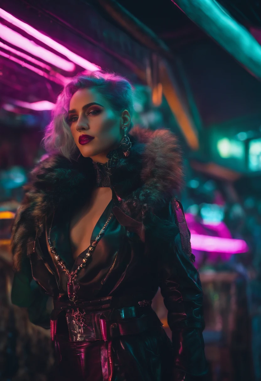 entre,Style cyber punk,8k