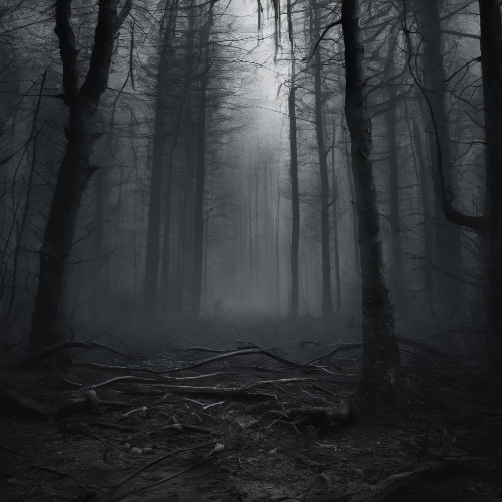 wooded area