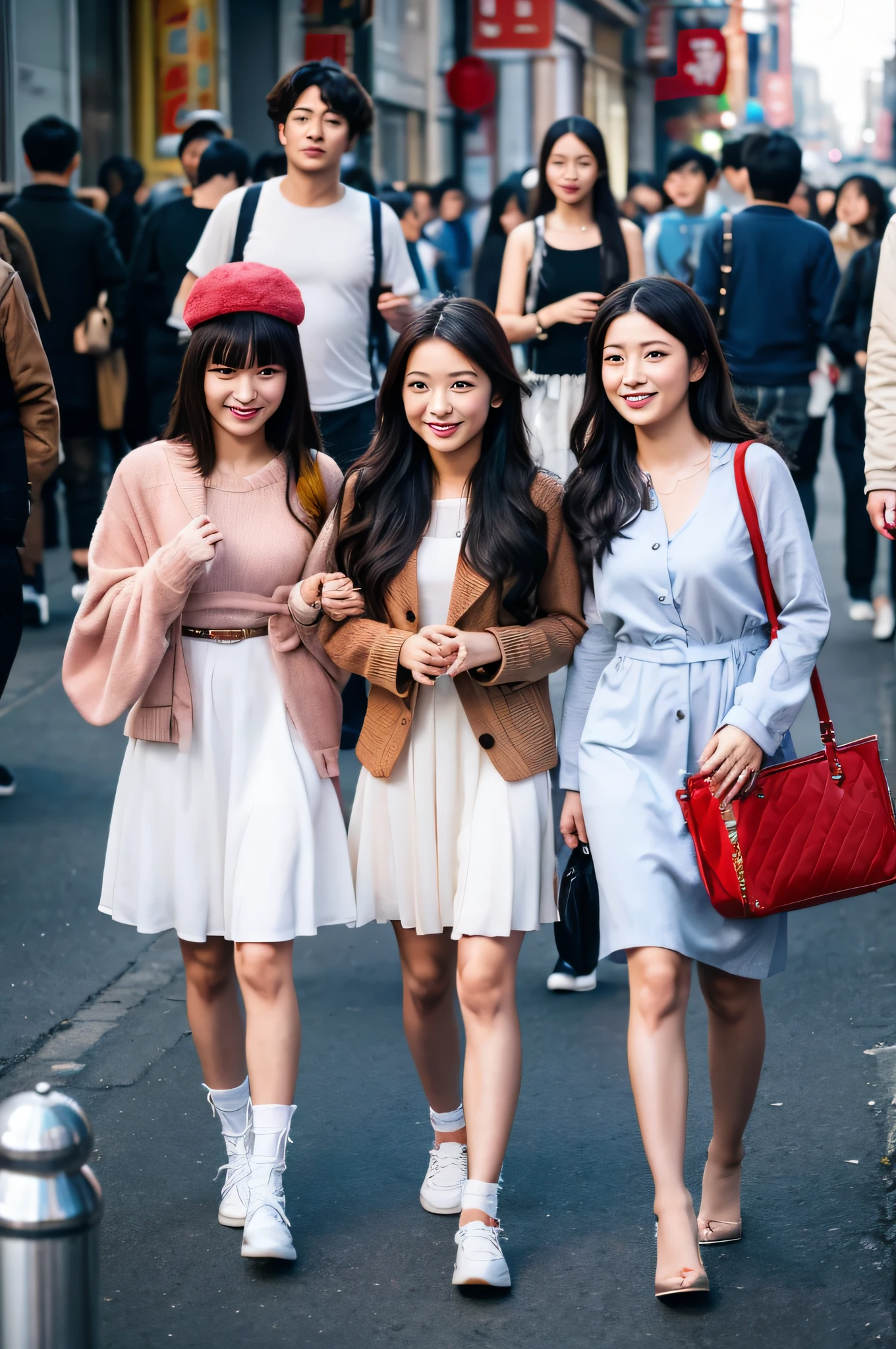 group of Chinese women