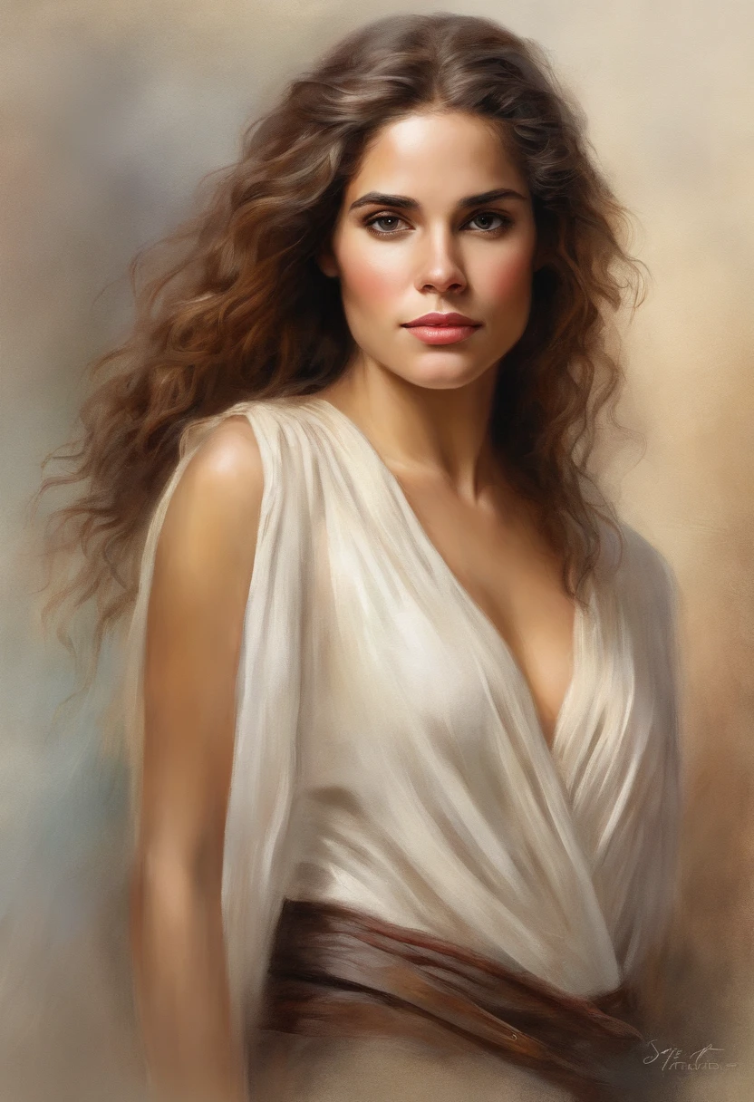 Mulher com cabelo longo e um top rosa, Foto retrato suave 8 k, beautiful portrait lighting, Medium Picture Soft Light, cinematic portrayal, Foto de uma mulher bonita, Beautiful Thin Face Features, Retrato de corpo inteiro, Retrato de beleza detalhado, Rosto fotorrealista bonito, Retrato de alta qualidade, Rosto perfeitamente iluminado, Retrato bonito do rosto, Mulher jovem bonita, (inspirado por Adria Arjona de Star Wars Andor:1.4)