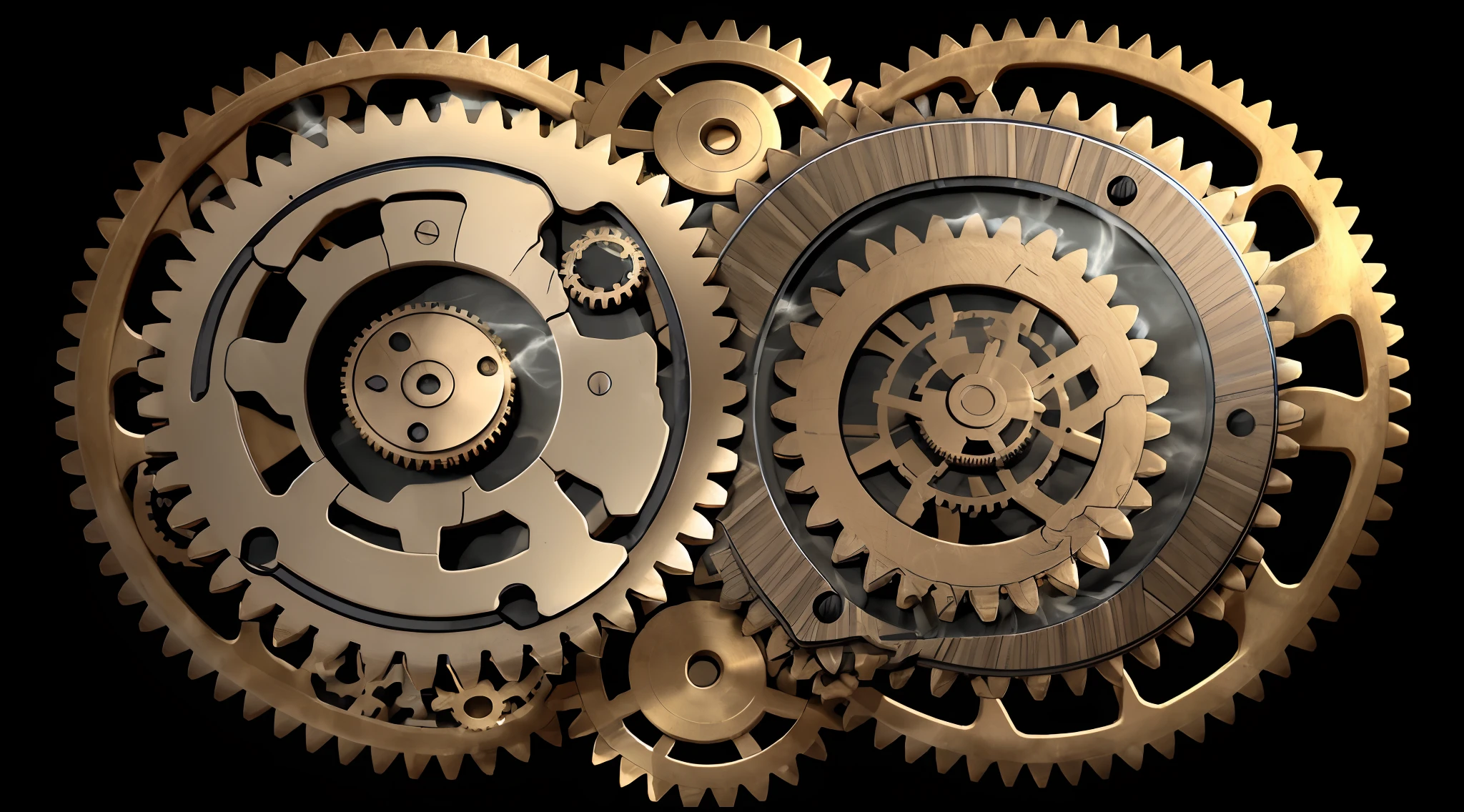 (((network of gears relied by wire))), BREAK,((steampunk)), mechanical biological (((tempest))), surgery, falling (((gears))), data, steam