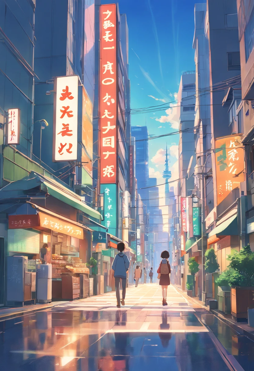 tokyo city, street view
