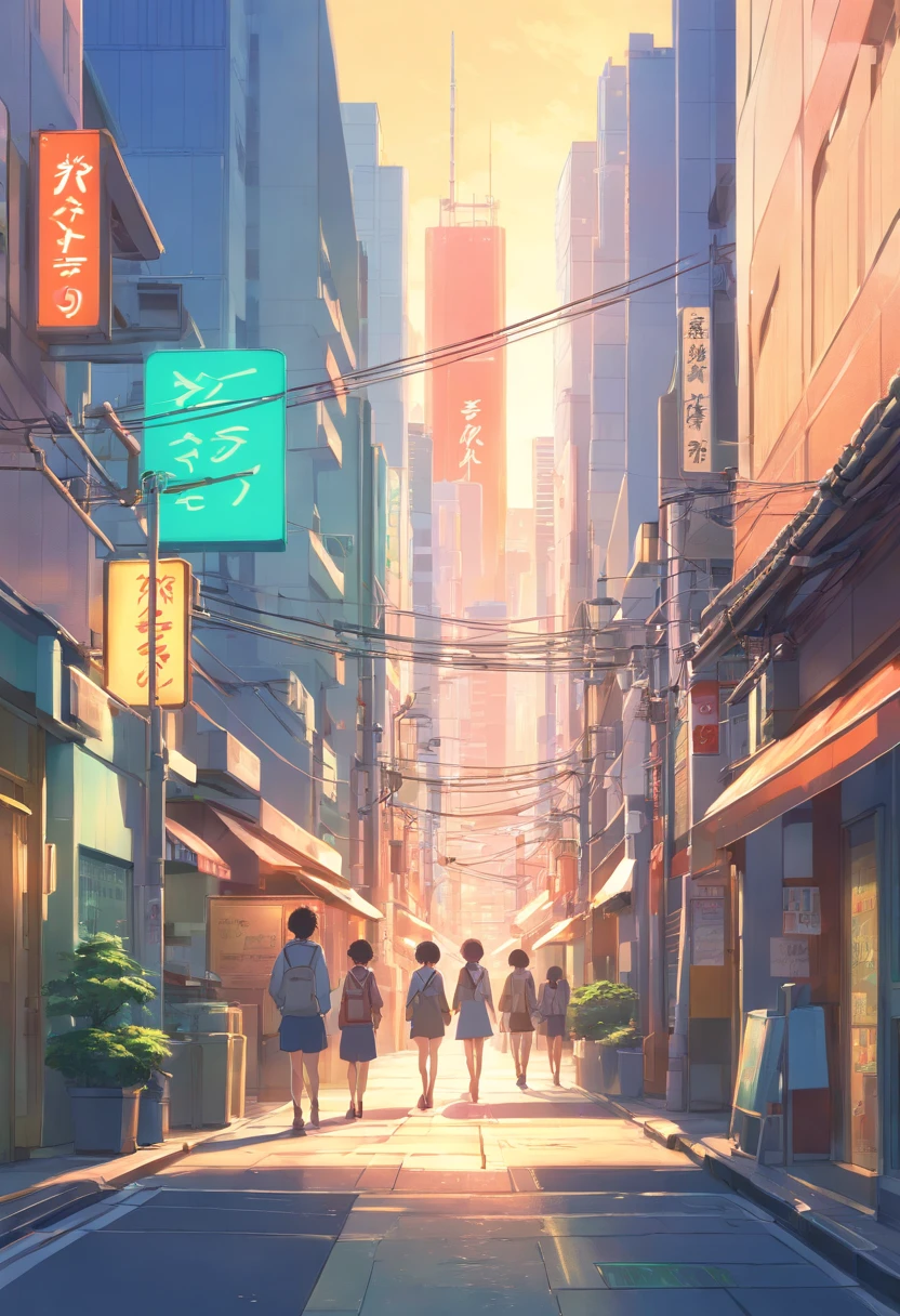 tokyo city, street view