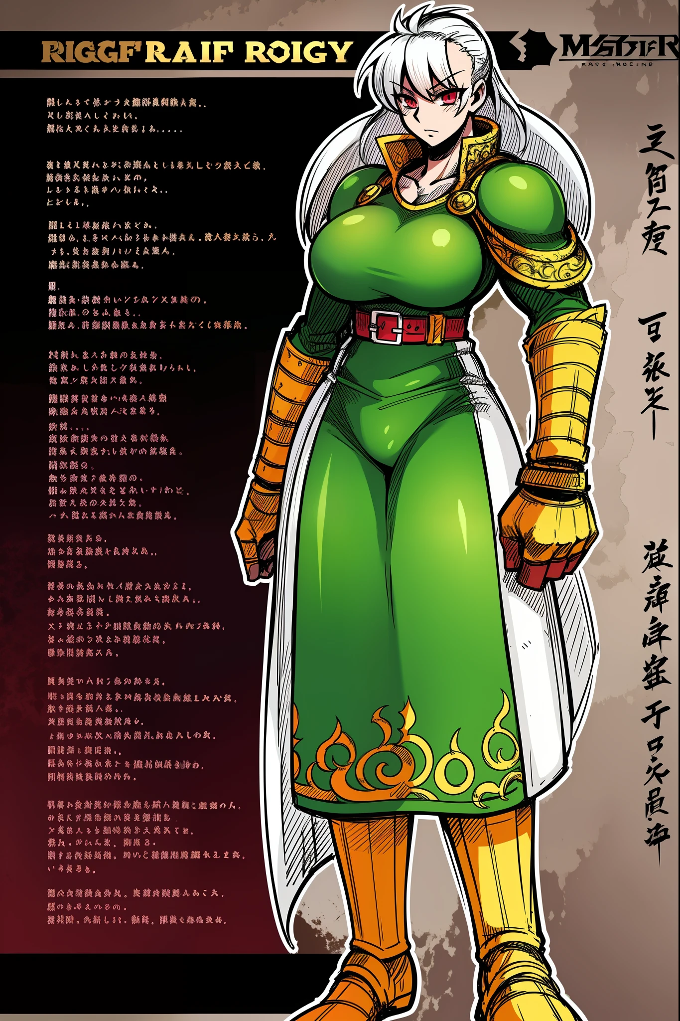 rpg, fantasy, warrior, original character, stylised, 1girl,amazonerpg, fantasy, warrior, original character, stylised, big breast, standing, solo focus, full body