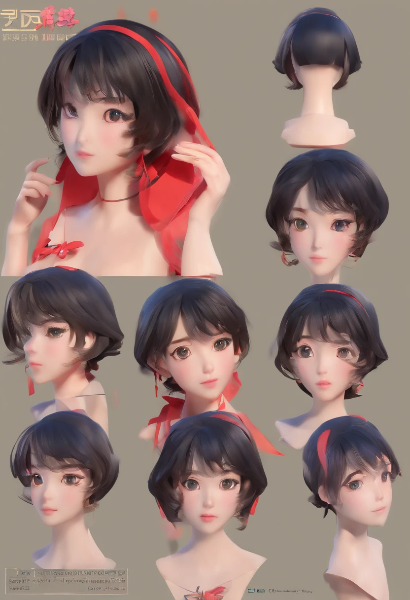 nude,Completely naked,whole body,Character portrait,Cool woman,Sharp,boyish,Married Woman,whole body,Character portrait,Short Hair,Short Hair,Very Short Hair,slender,drgon quest,Brave,Gray background、Characters only,three views、1Peoples, Character Reference Sheet,Front View, Side View,