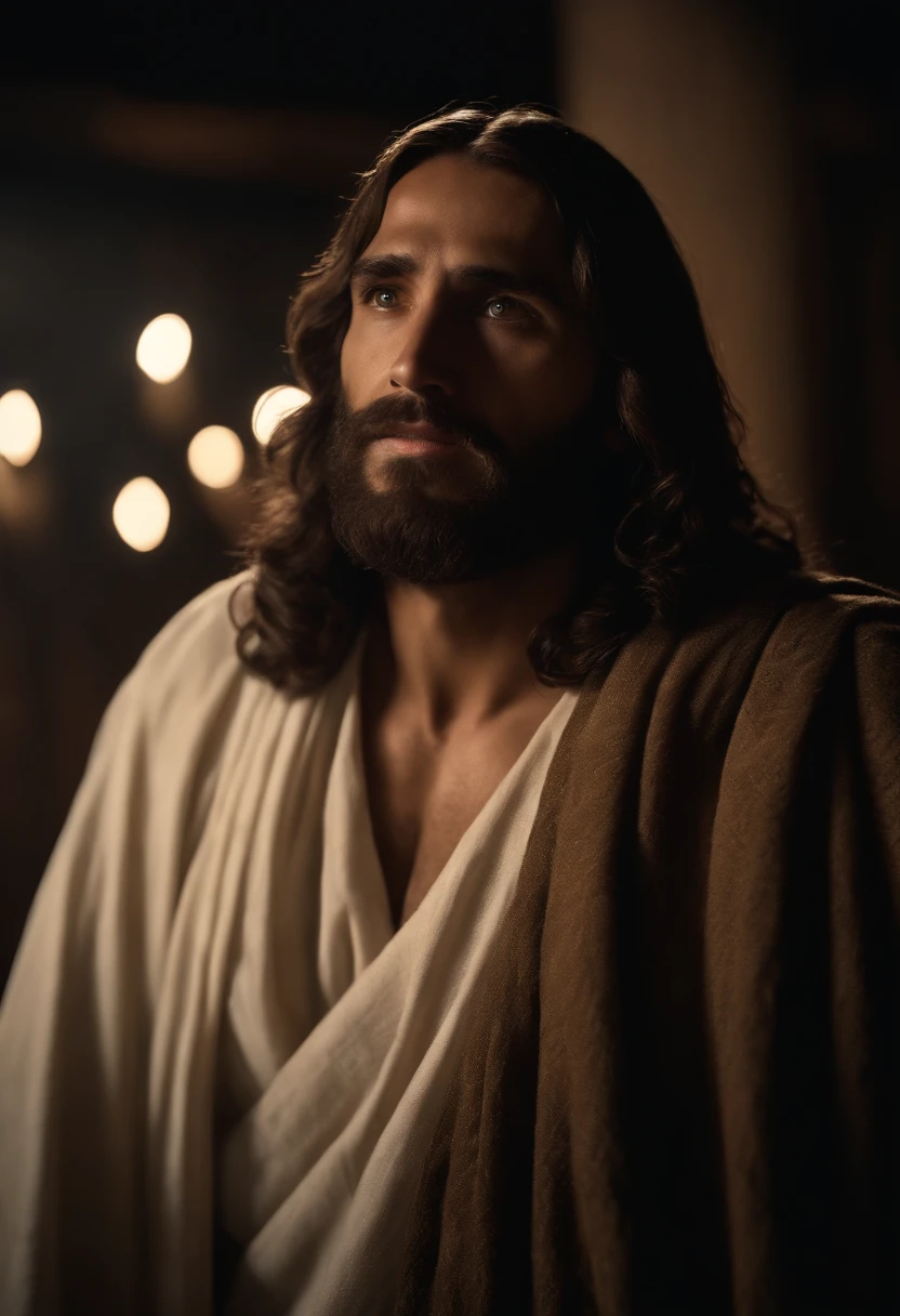 retrato de jesus cristo na cens com a parabola do bom samaritano