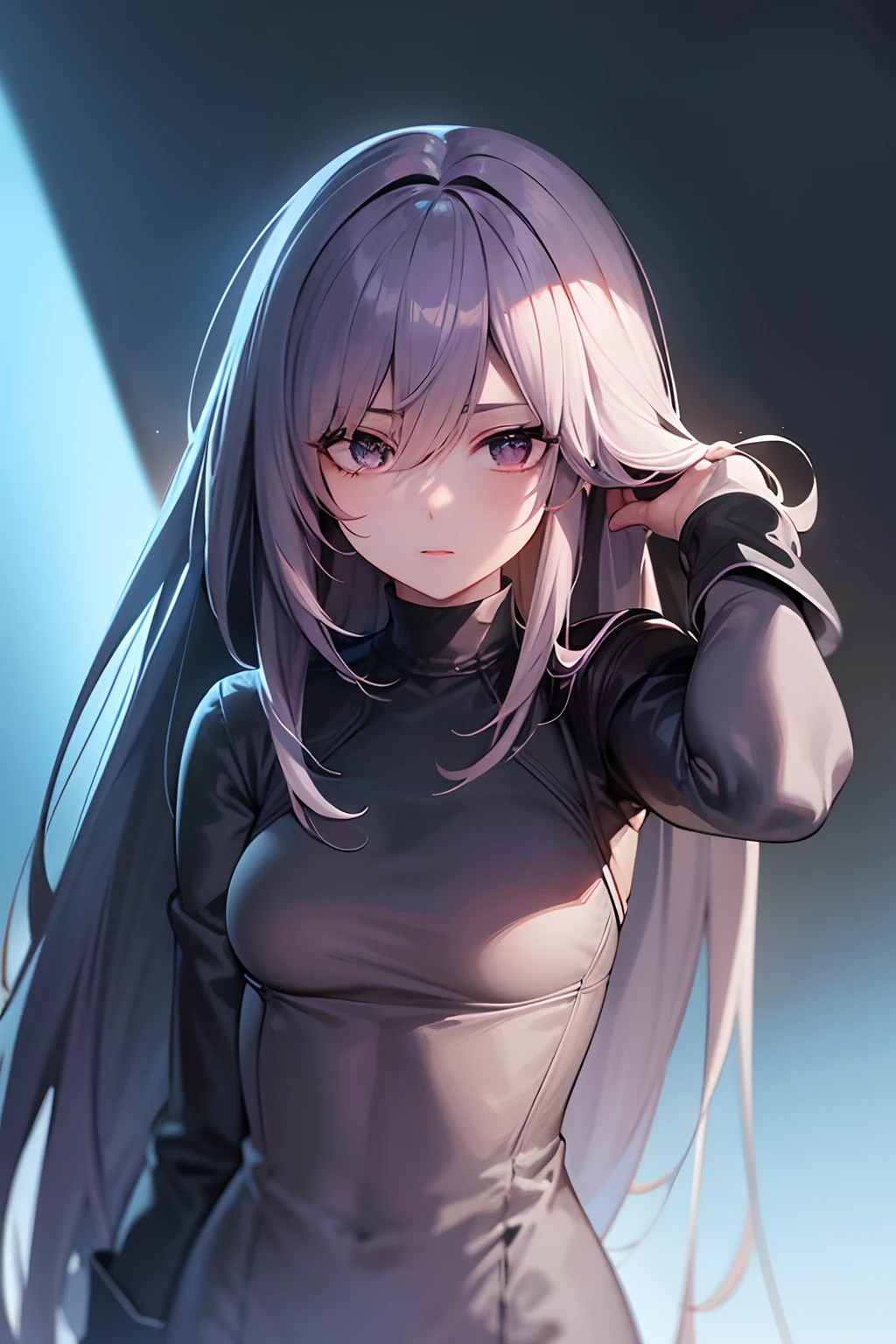 Illustration, UHD, retina, masterpiece, accurate, anatomically correct, super detail, high details, high quality, award winning, best quality, highres, good anatomy, 1080P, HD, 4K, 8k, 16k, 1girl, dynamic pose, androgynous, detailed eyes, detailed clothes, detailed hair, rendering, strands of hair, cute waifu, anime screencap