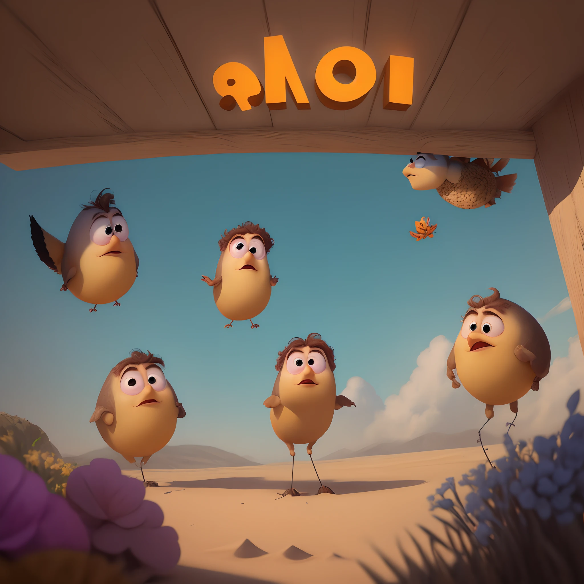 Pixar style