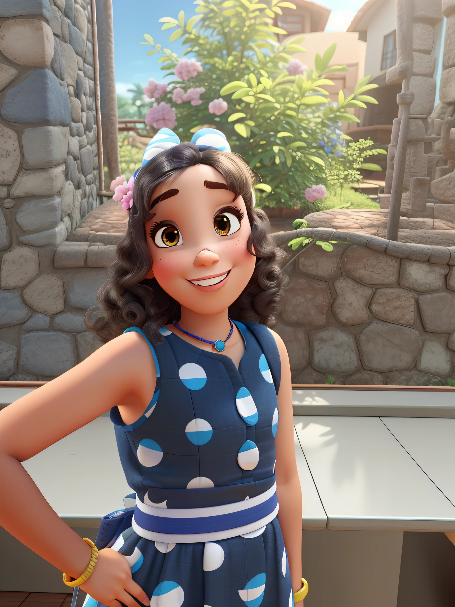 estilo disney pixar, alta qualidade, melhor qualidade. inserir texto no alto escrito Giovana.