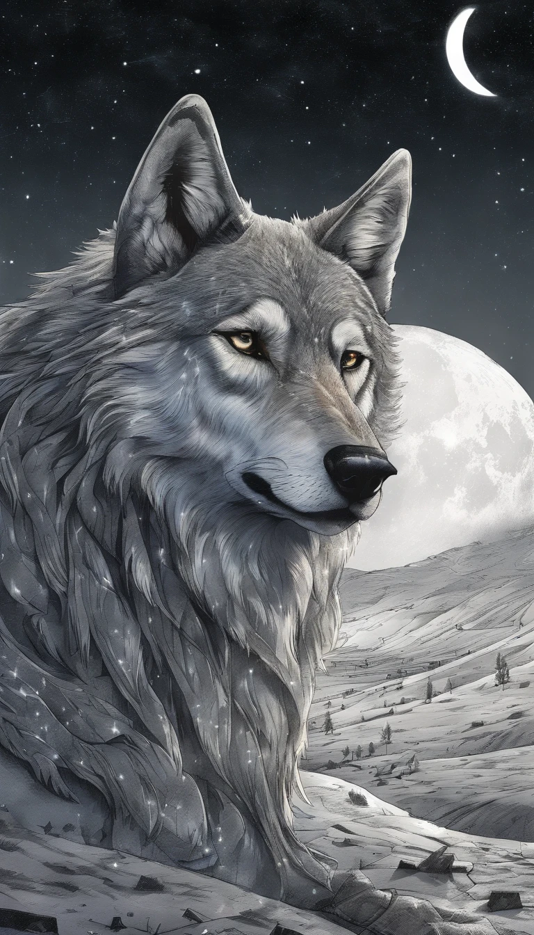 Starry Sky Wolf