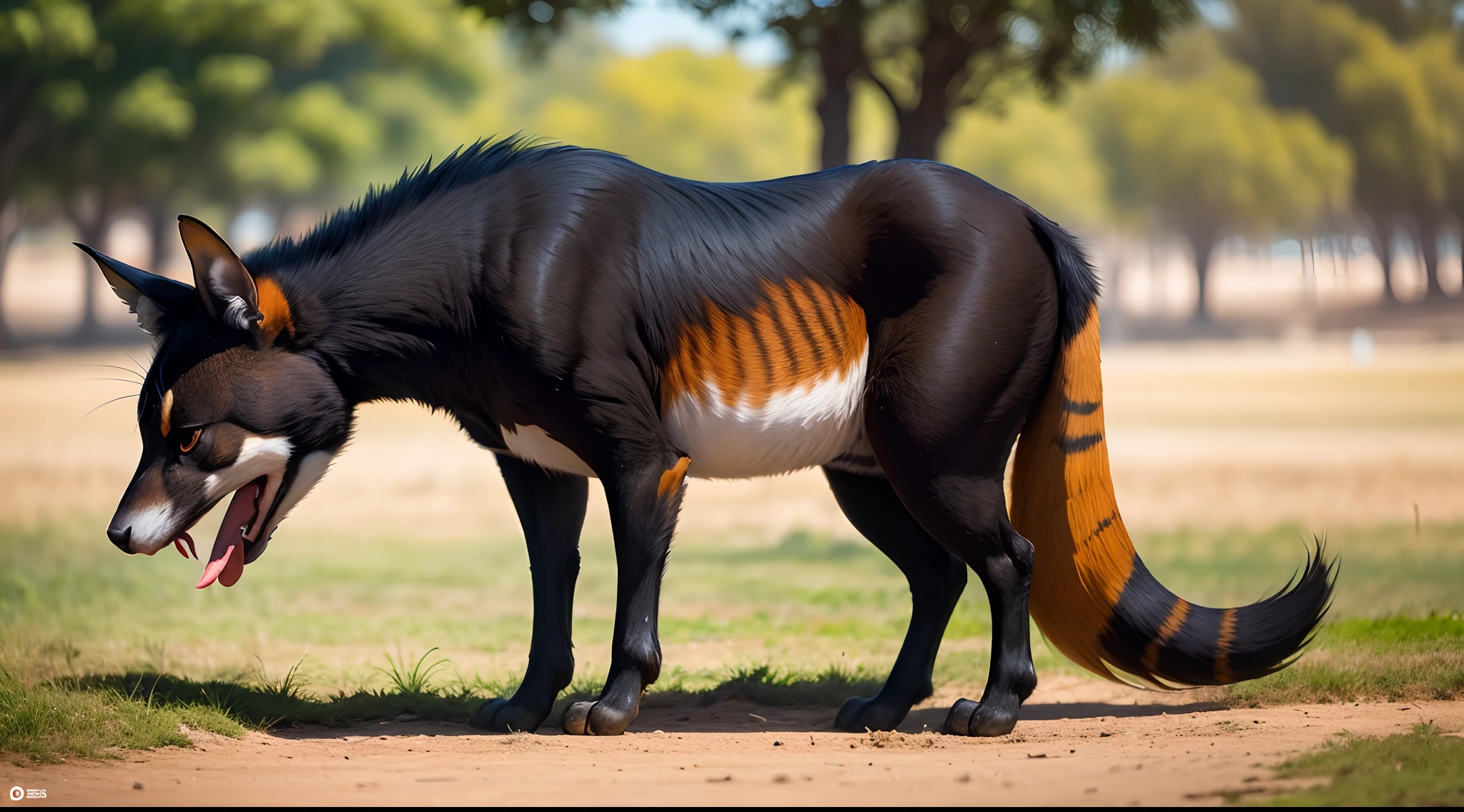 Foto de perfil raposa Negra
