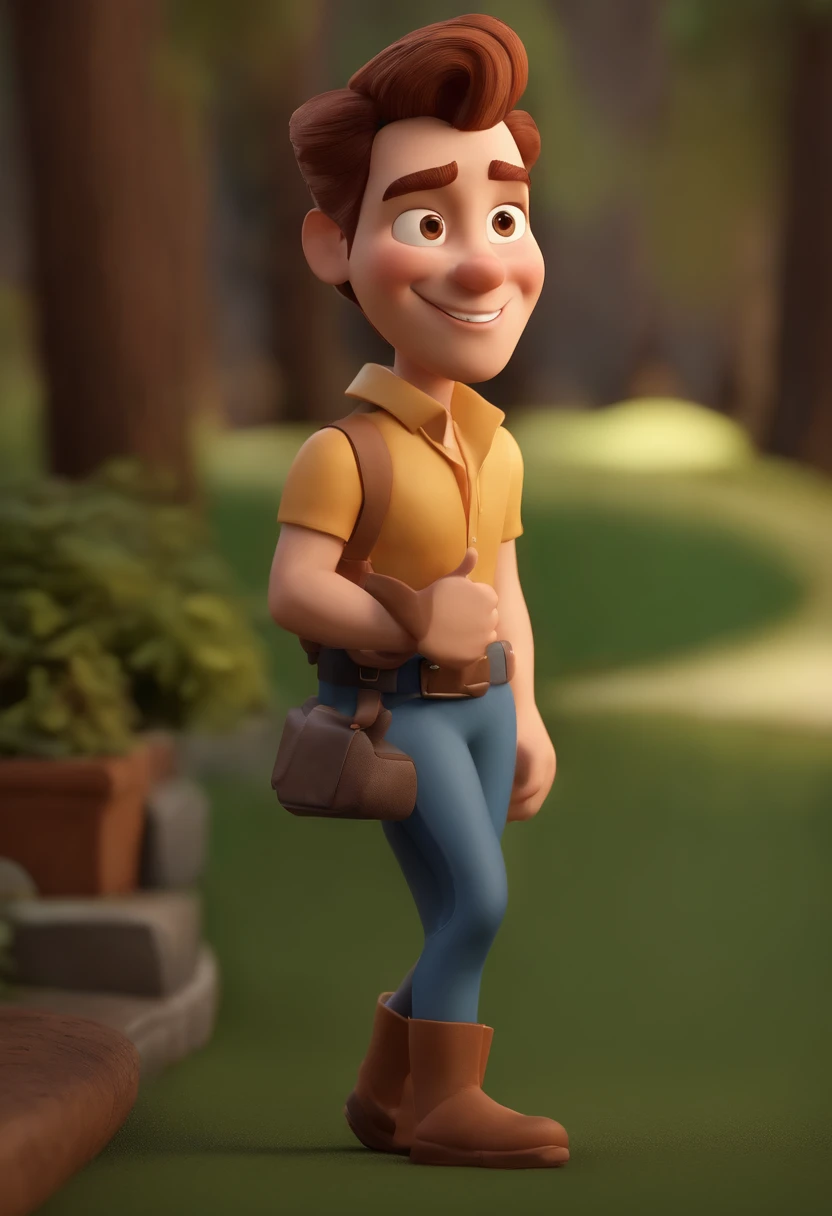 personagem dos desenhos animados de um homem de terno na sala de aula, animation character, Caractere estilizado, animation style rendering, 3D estilizado, Arnold Maya render, 3 d render stylized, toon render keyshot, Personagem 3D, Personagem 3D, 3d rendering stylized, 3 d character render, personagem de desenho animado, Personagem de close up, Pose de personagem, (Estilo Pixar) (master part:1.2) (Bokeh) (best quality) (pele detalhada) (textura detalhada) (8k) (argila) (Cinematic lighting) (foco nítido