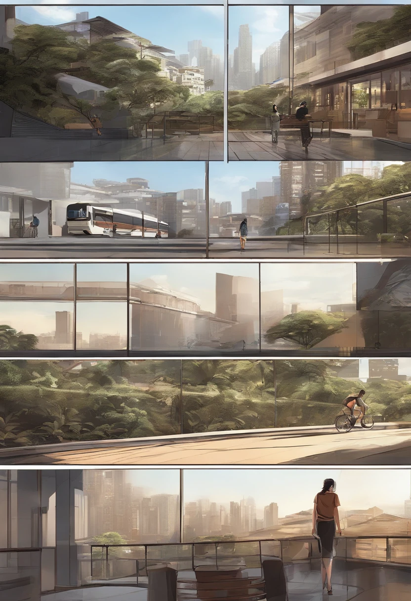 comic strip,Hong Kong comic book style,Fengyun comic style,(((Comic storyboard))),Two-dimensional picture,Estilo de Makoto Shinkai,Makoto Shinkai manga art,Mature characters,starrysky,the street,Longing for hometown,vibrant with colors,Hyper-realistic,Ultra photo realsisim,super-fine,Smooth lines,high qulity,8K,tmasterpiece