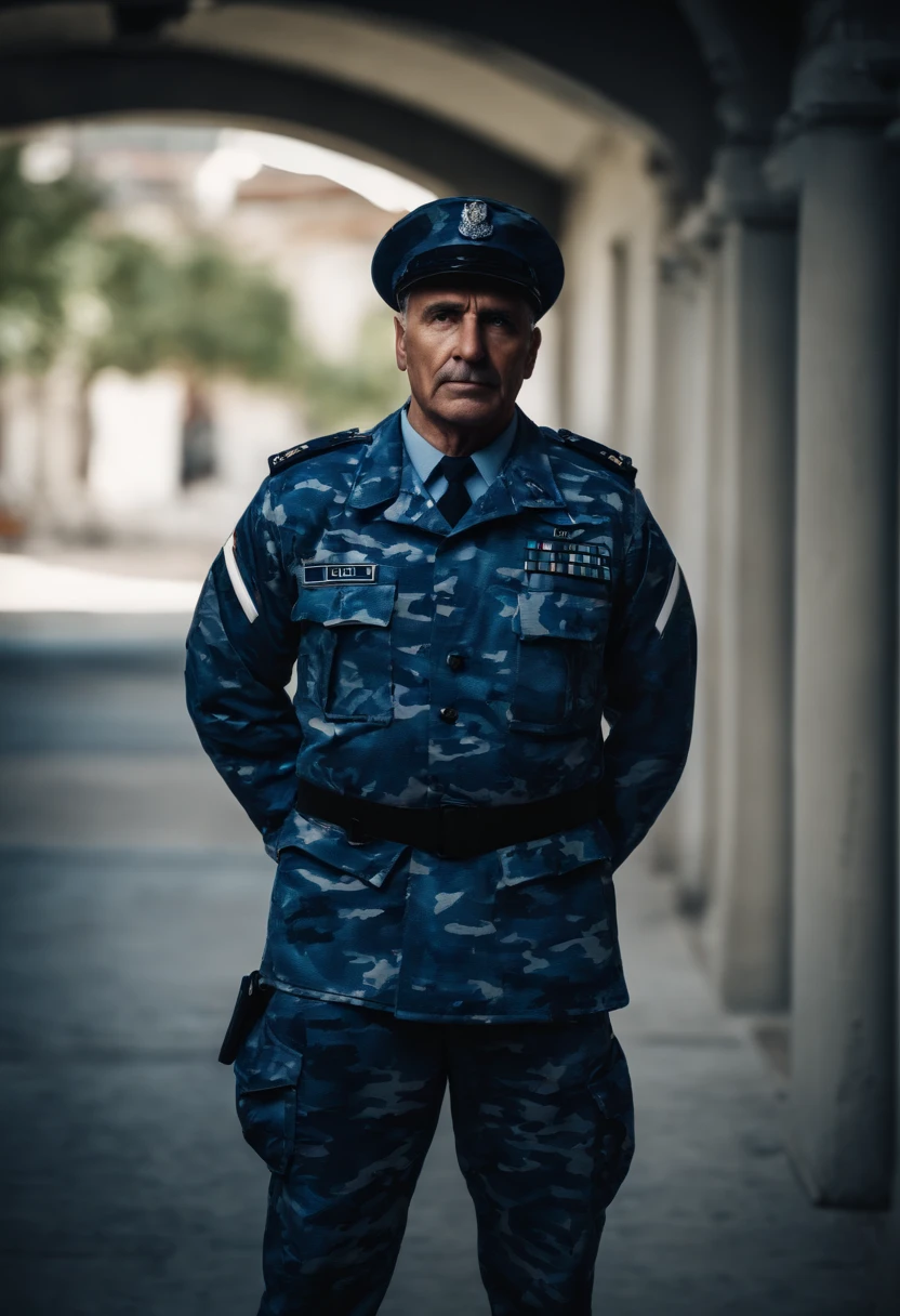 masterpiece, best quality photo, portrait of a damascus police officer, <lora:Clothing - Sexy Police Officer:.65>