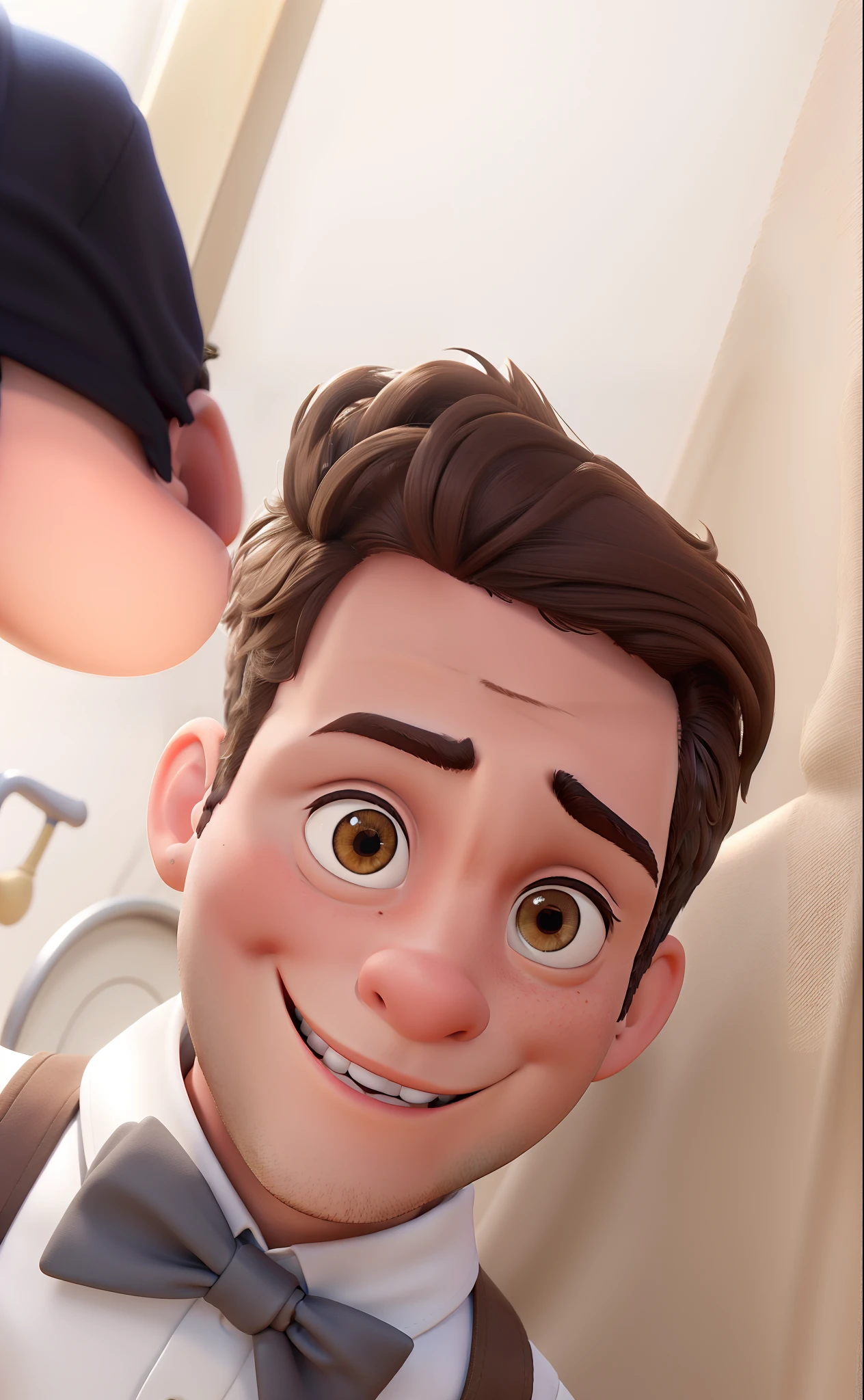 Um  moreno estilo disney pixar, alta qualidade, melhor qualidade