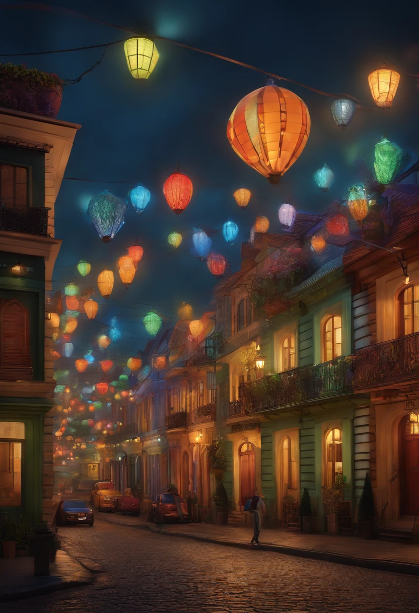 Desenho estilo 3D Pixar de Curitiba