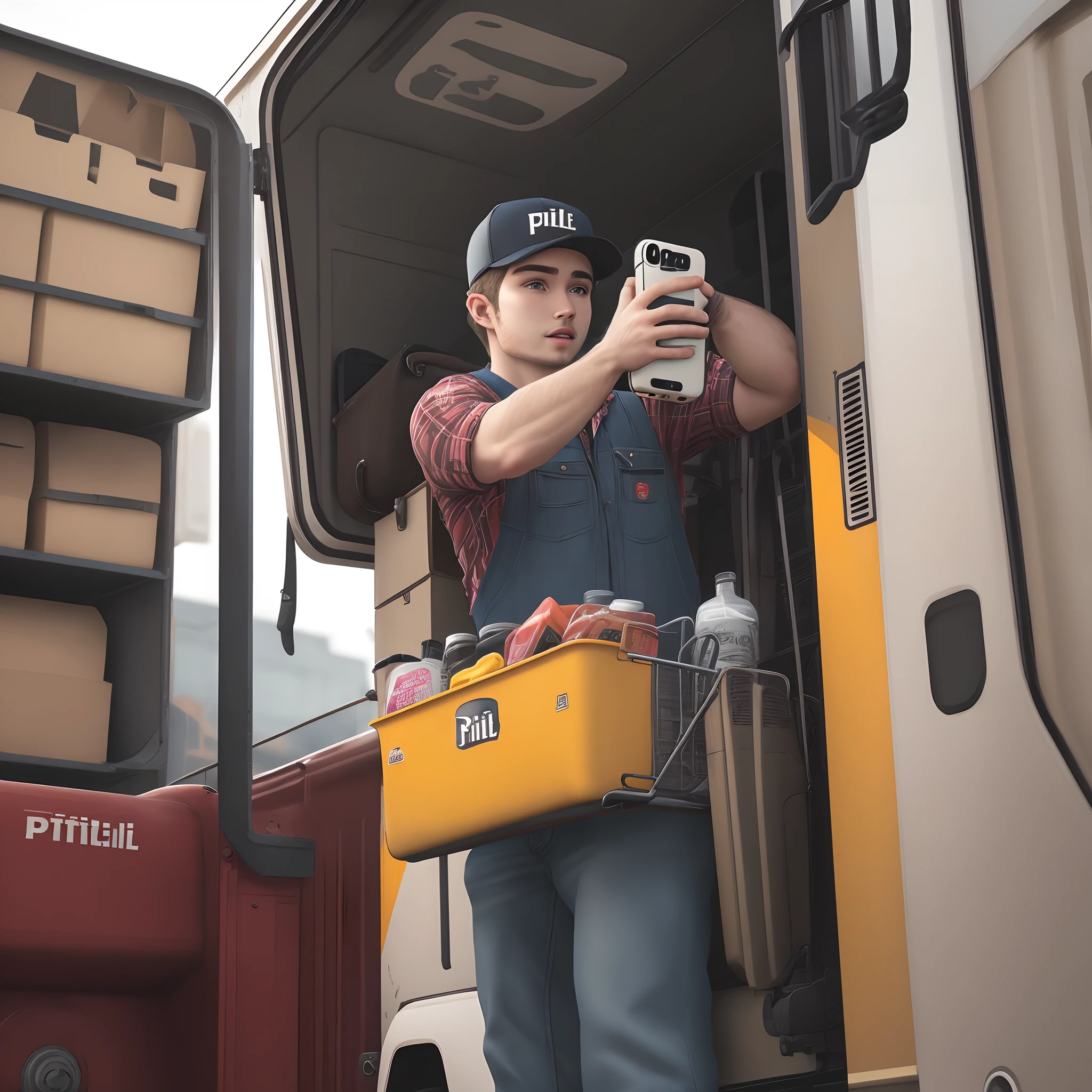 Piterbilt truck for iphone wallpaper