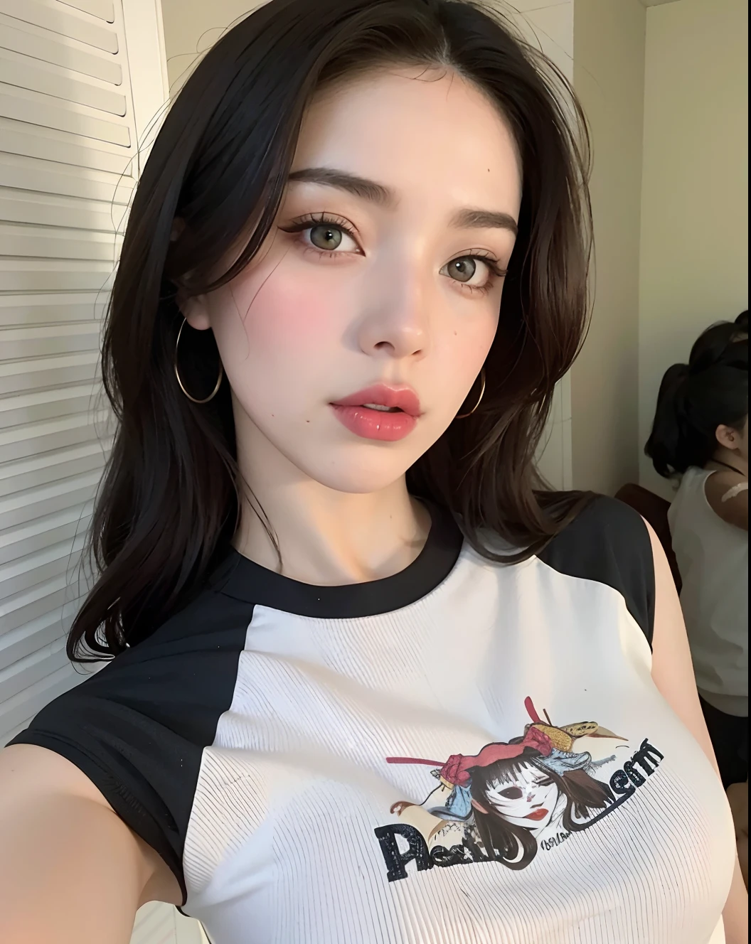 Jennie listrada em blusa branca, angelablanca, ava max, 22 anos, 21 anos, 18 anos, basia tran | |, , angie lobo, sakimichan, amaranto, Cara Sexy, BOM , Yelena Belova, 23 anos, jennie blackpink