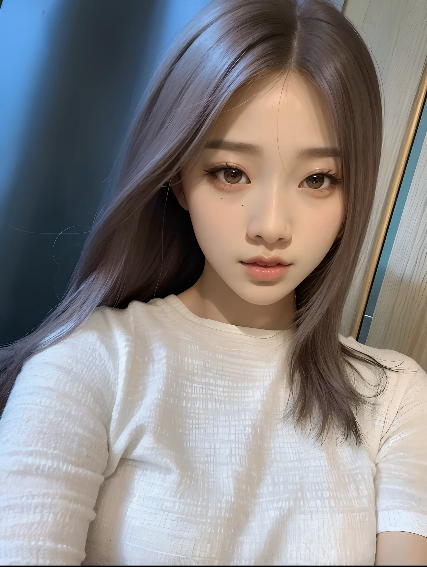 um close up de uma mulher com cabelos longos e uma camisa branca, tzuyu de duas vezes, Heonhwa Choe, Jaeyeon Nam, Lee Ji - Eun, Lee Ji-eun, Parque Ji-min, Dom Yunjoo, com cabelos curtos, Jinyoung Canela, Shin min jeong, Seseon Yoon, Ulzzang, Hwang SE - EM