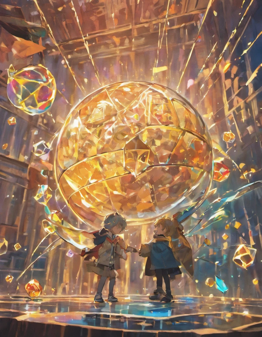 A boy falling a deep glass on his head while behind him appears an image of him and his girlfriend and the dice of a kiss appears Mitras saw the eyes happy