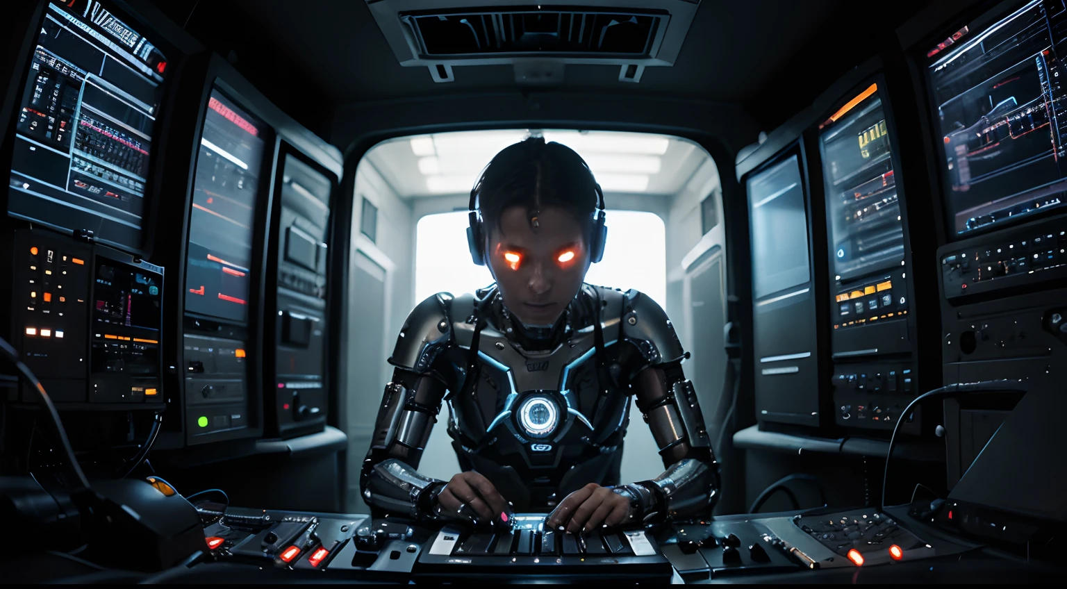 “Cybernetic Groove Expedition” – A fast-paced track with intricate rhythms, evolving textures and hypnotic loops that explore the depths of a digital world.