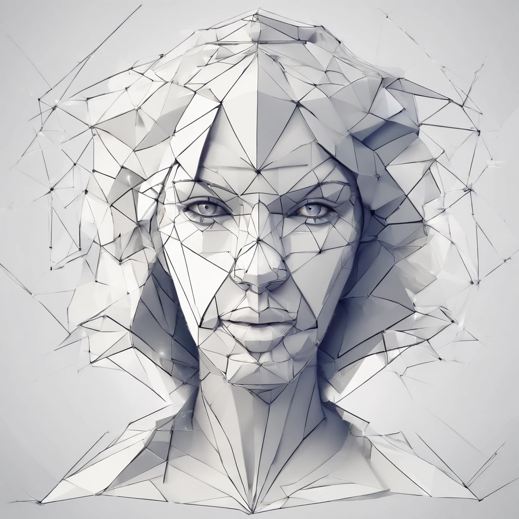 beautiful woman, Ultrahead, Surreal style, detailed face