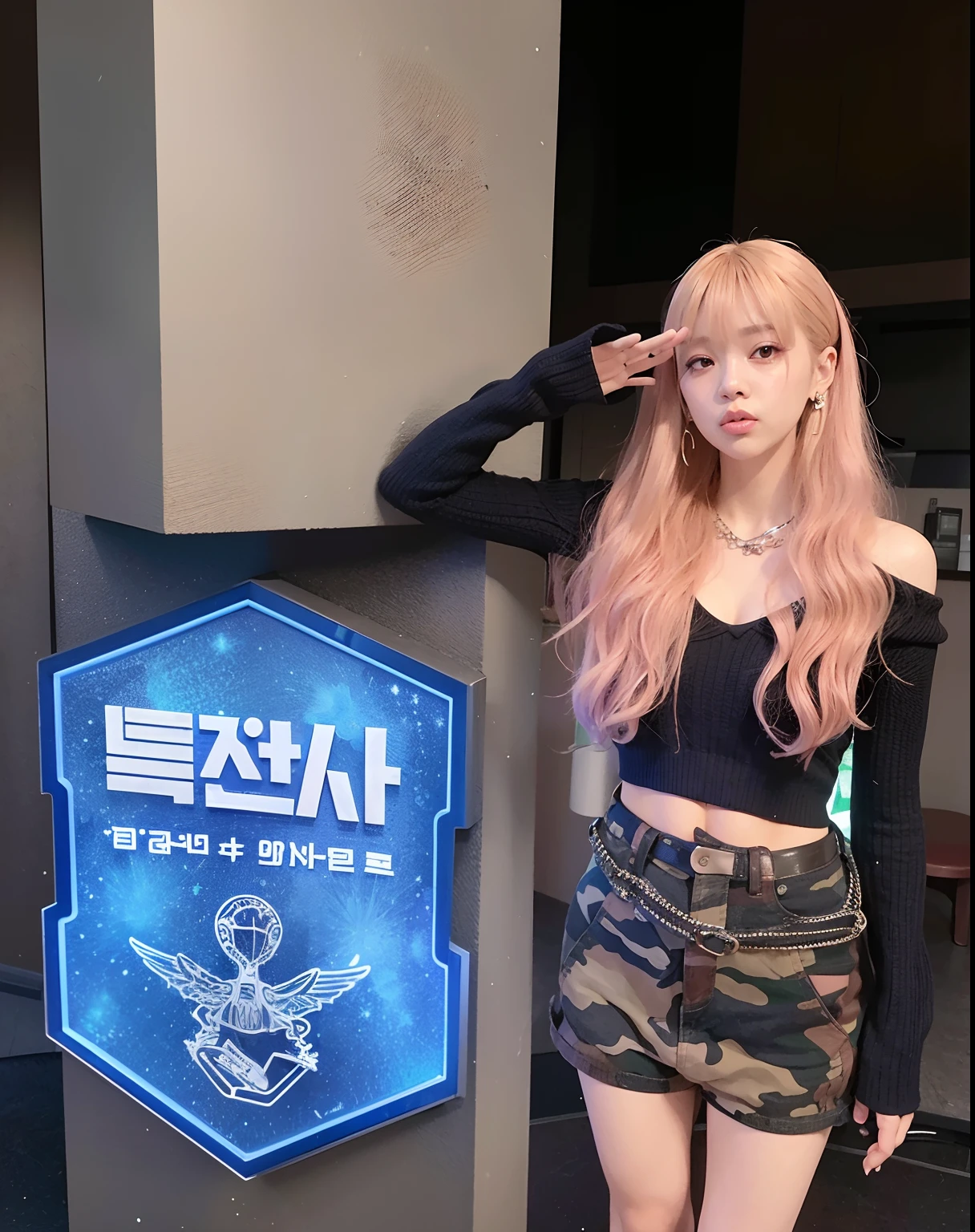 Araffe menina com cabelo rosa posando na frente de um sinal, Lalisa Manoban do Blackpink, Lalisa Manobal, Parque Roseanne do Blackpink, jossi do blackpink, Retrato de chuu do loona, Jaeyeon Nam, Jinyoung Canela, 韓国アイドル, Jisoo do Blackpink, jisoo do blackpink, KDA, Dom Yunjoo, Pregnant Woman with a Potbellie