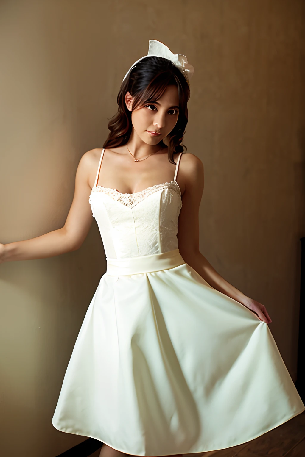 charicature:Constantine Maid Skirt No Panties