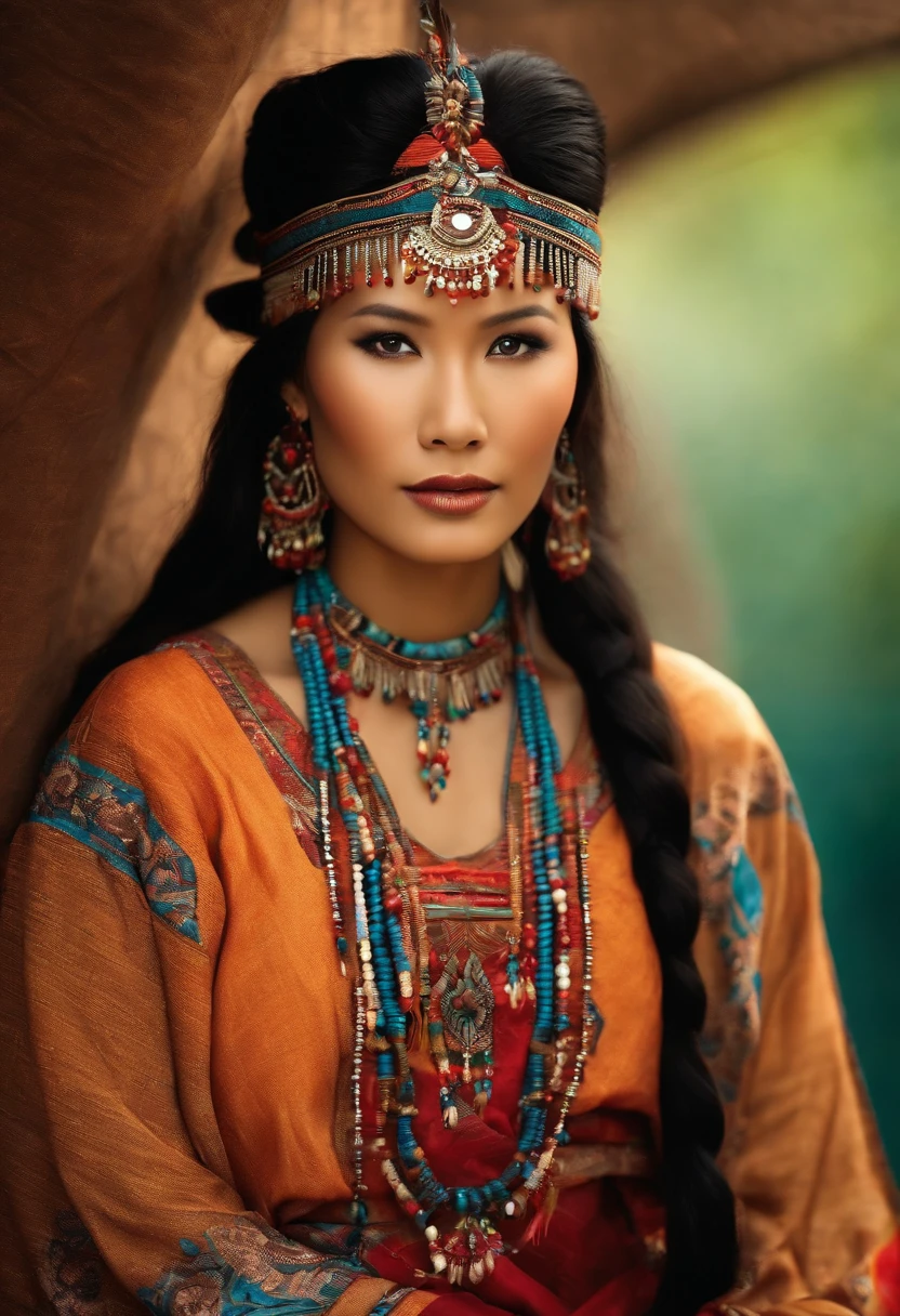 Native Asian Woman