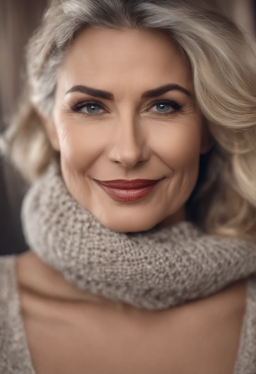 Realistic portrait of middle-aged business professional, 110 libras de peso, profissionalmente vestido com terno e gravata, alta qualidade, highest resolution, straighter appearance, profissional, belos olhos detalhados ligeiramente acastanhados, beautiful detailed lips, barba curta, cabelos curtos grisalhos;, kind expression, sorriso quente, olhar diferenciado, Equal Illumination, cores suaves, Medium Canvas, textura ultra-detalhada,master part:1.2