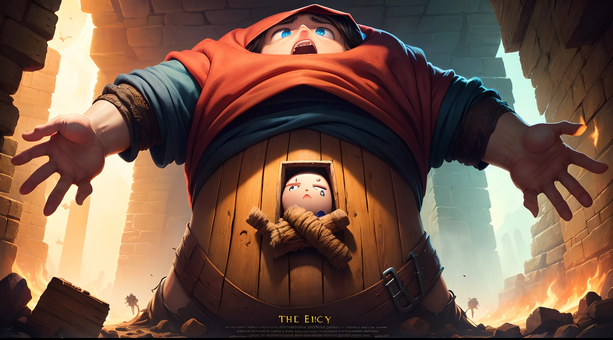 Make "The Binding Of issac" Movie poster