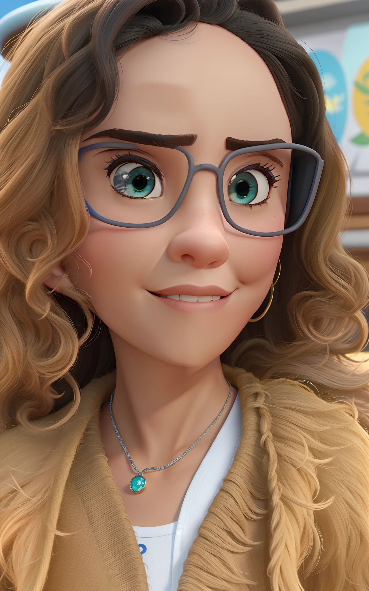 Mulherno estilo disney pixar, alta qualidade, melhor qualidade
